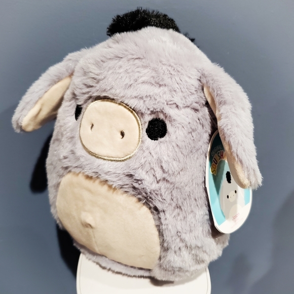 8" Squishmallow Jason the donkey fuzzy CB exclusive HTF - Picture 3 of 4